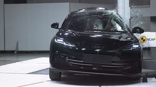 BYD SEAL 6 Side Pole test 2025