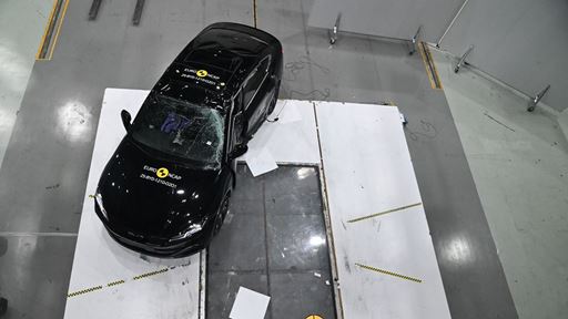 BYD SEAL 6 Side Pole test 2025 after crash