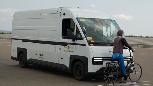 BYD E VALI Commercial Van Safety Tests 2025