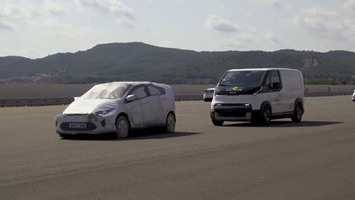 Kia PV5 Cargo Commercial Van Safety Tests 2025