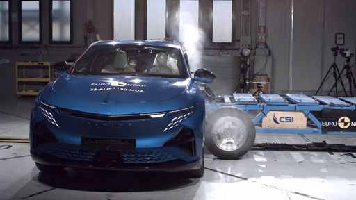 Alpine A390 Side Mobile Barrier test 2025