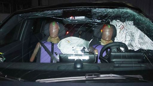 EXLANTIX ET Far Side impact test 2025 after crash