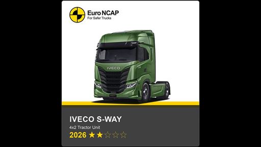 IVECO S WAY Euro NCAP Truck Safety Results 2026