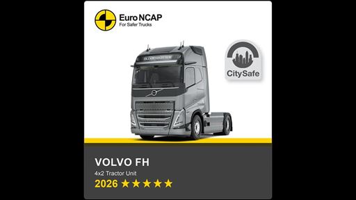 Volvo FH Euro NCAP Truck Safety Results 2026