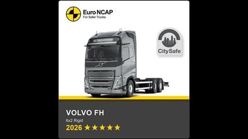 Volvo FH Euro NCAP Truck Safety Results 2026