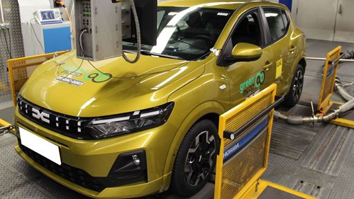 Dacia Sandero Green NCAP results 2026