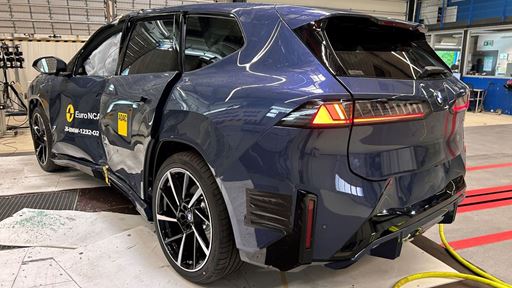 BMW iX3 PO test 2026 after crash