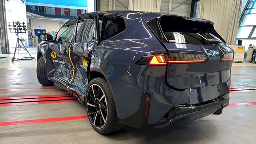 BMW iX3 MDB test 2026 after crash