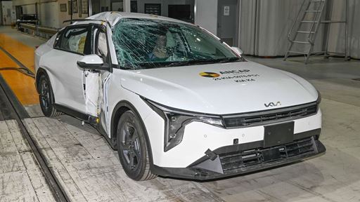 Kia K4 PO test 2025 after crash