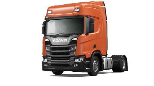 Scania R series 4x2 tractor unit 2026 press image
