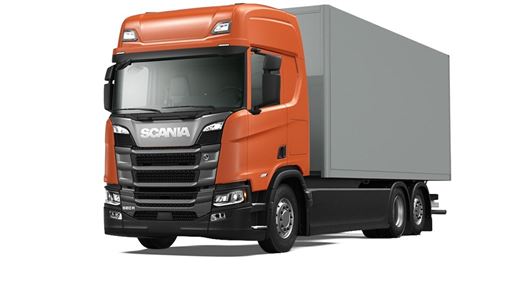 Scania R series 6x2 rigid 2026 press image