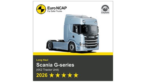 Scania G series 4x2 tractor unit 2026 banner