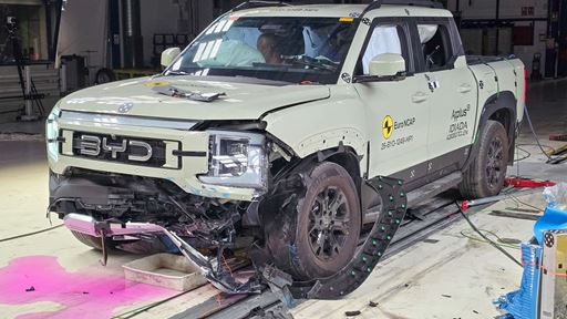 BYD SHARK MPDB test 2025 after crash