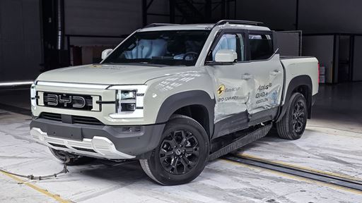 BYD SHARK MDB test 2025 after crash