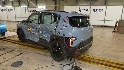 Kia EV2 MDB test 2026 after crash