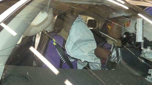 Toyota Yaris O2O test 2025 after crash