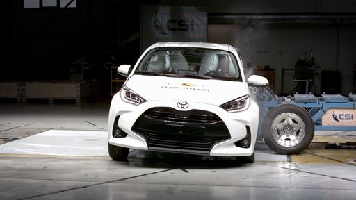 Toyota Yaris MDB test 2025