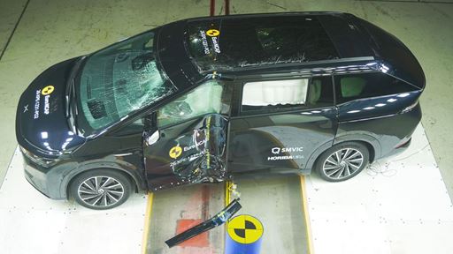 XPENG X9 PO test 2026 after crash