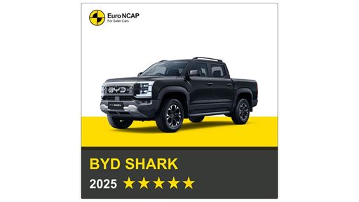BYD SHARK Euro NCAP 2025 Results 5 stars