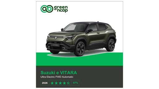 Suzuki e VITARA Green NCAP results 2026