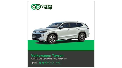 VW Tayron Green NCAP results 2026