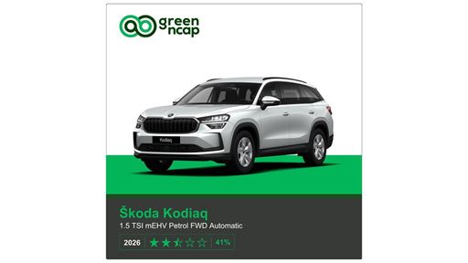 koda Kodiaq Green NCAP results 2026