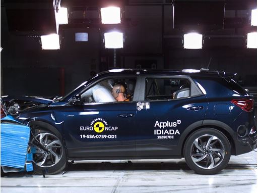 SsangYong Korando - Frontal Offset Impact test 2019