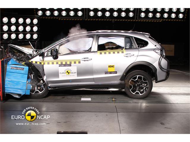 Euro Ncap Newsroom Subaru Xv Front Crash Test