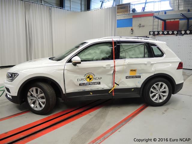 Euro Ncap Newsroom Volkswagen Tiguan Side Crash Test 16 After Crash