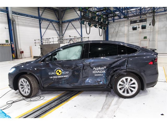 Euro Ncap Newsroom Tesla Model X Side Crash Test 2019