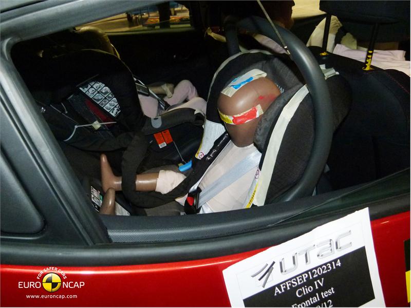 Euro Ncap Newsroom Renault Clio Iv Child Rear Seat Crash Test