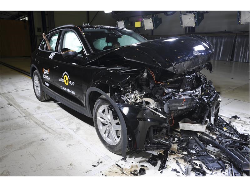 Euro NCAP Newsroom : Audi Q5 - Frontal Full Width test 2017 - after crash