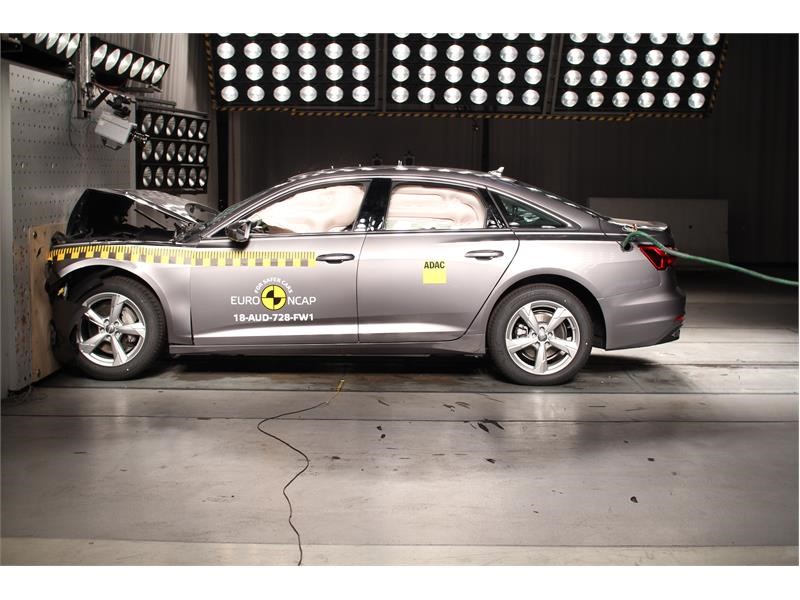 Euro NCAP Newsroom : Audi A6 - Frontal Full Width test 2018