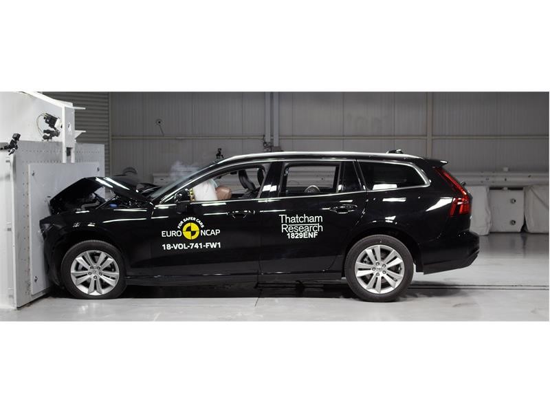Euro NCAP Newsroom : Volvo S60 - Frontal Full Width test 2018