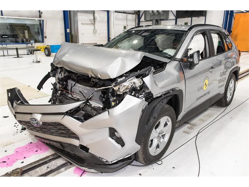 Euro NCAP Newsroom Toyota RAV4 Frontal Full Width test 2019 after