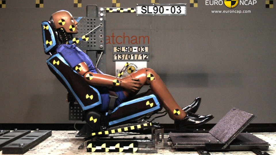 Honda Civic – Whiplash crash test