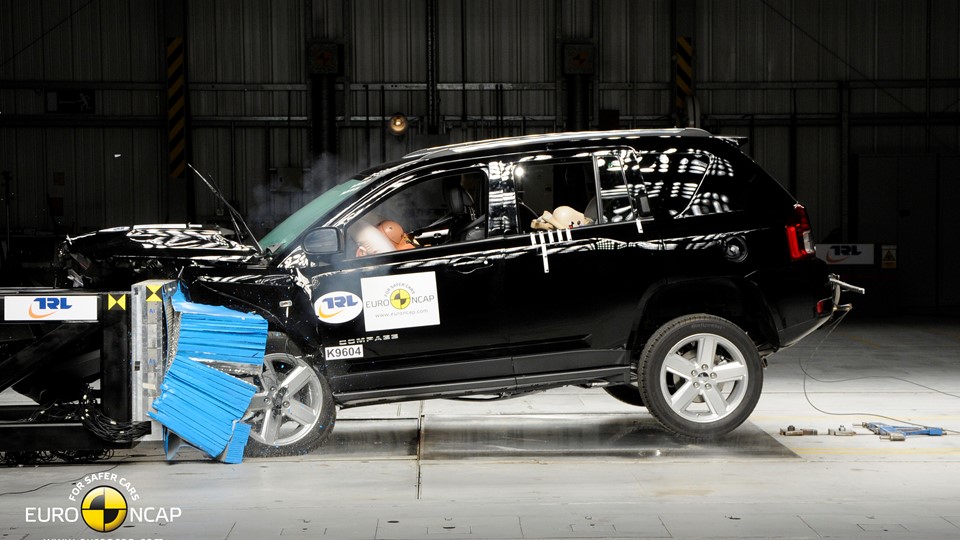 Jeep Compass – Front crash test