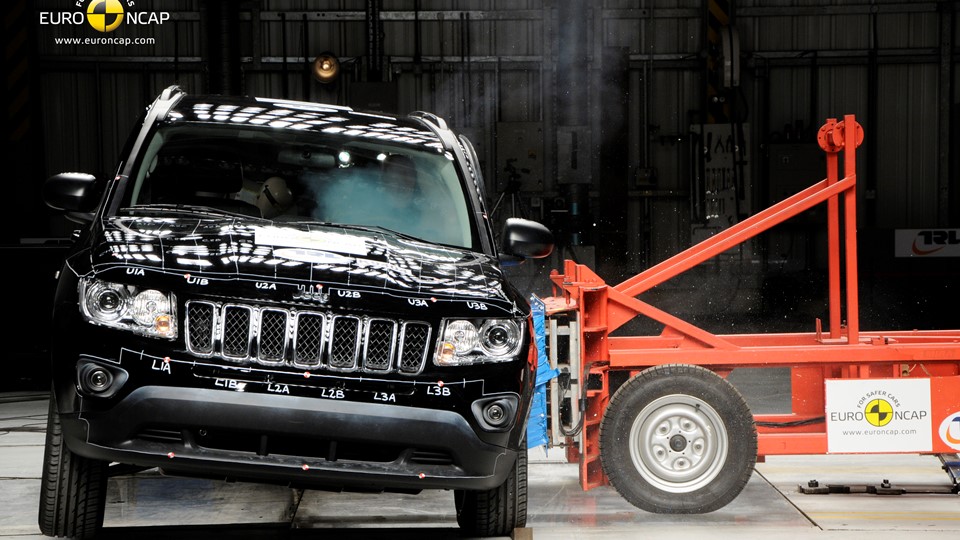 Jeep Compass Side crash test