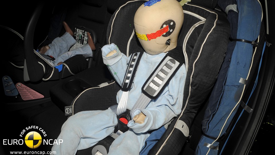 Mazda CX-5 – Child Rear Seat crash test