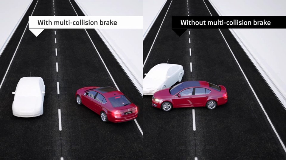 Skoda Multi Collision Brake