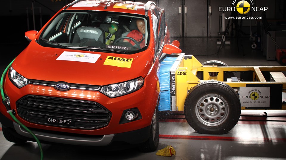 Ford EcoSport - Side crash test 2013