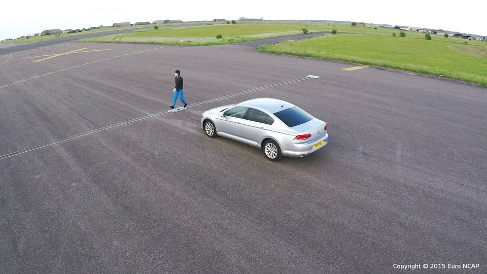 Adult dummy for AEB pedestrian tests