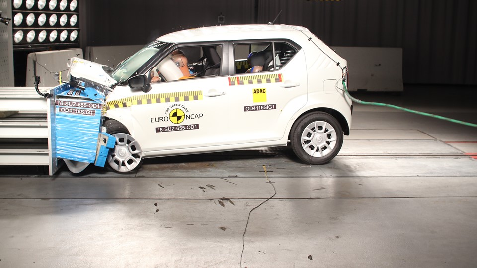 Suzuki Ignis - Frontal Offset Impact test 2016