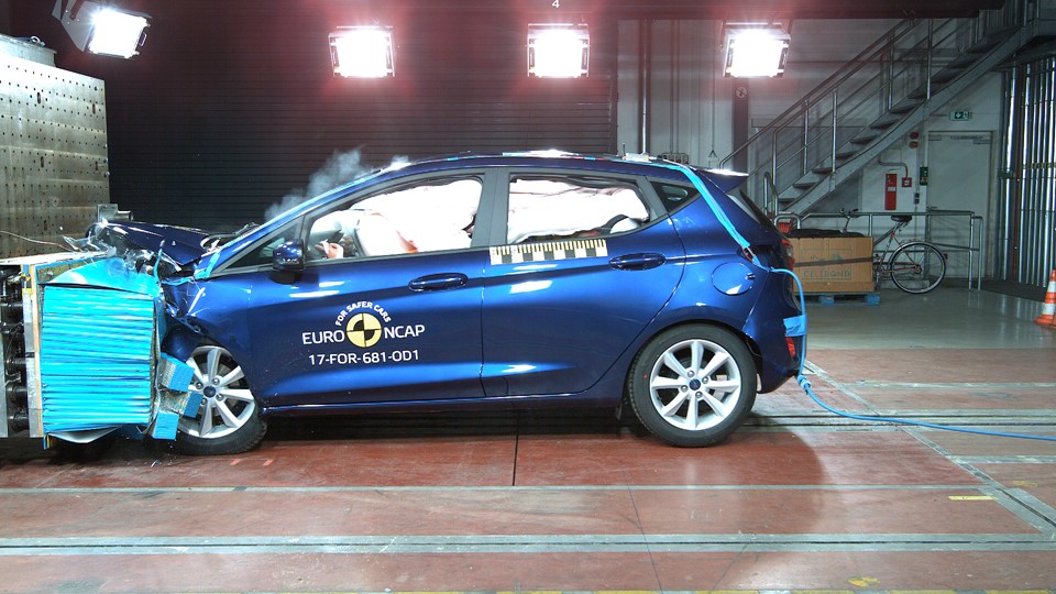 Ford Fiesta - Frontal Offset Impact test 2017