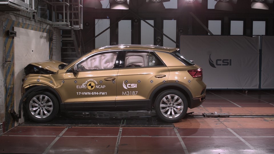 Euro NCAP Newsroom : VW T Roc - Frontal Full Width test 2017