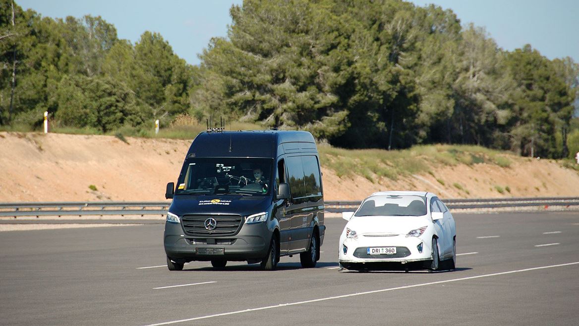 Mercedes Benz Sprinter Commercial Van Safety Tests 2025