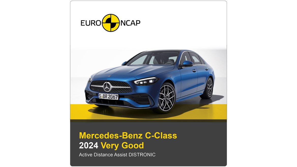 Mercedes Benz C Class Euro NCAP Assisted Driving Results 2024