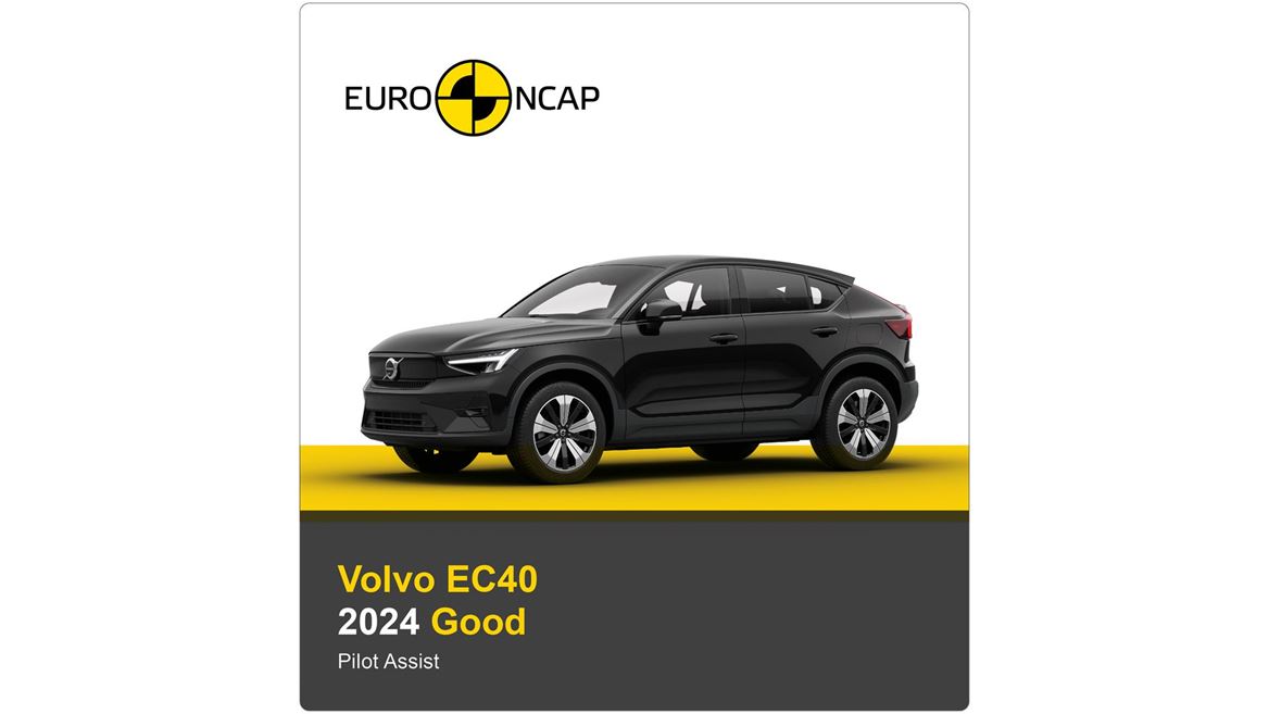 Volvo EC40 Euro NCAP Assisted Driving Results 2024