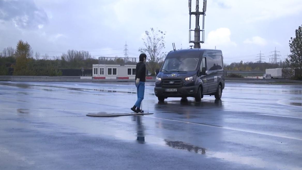 Ford Transit Commercial Van Safety Tests 2025