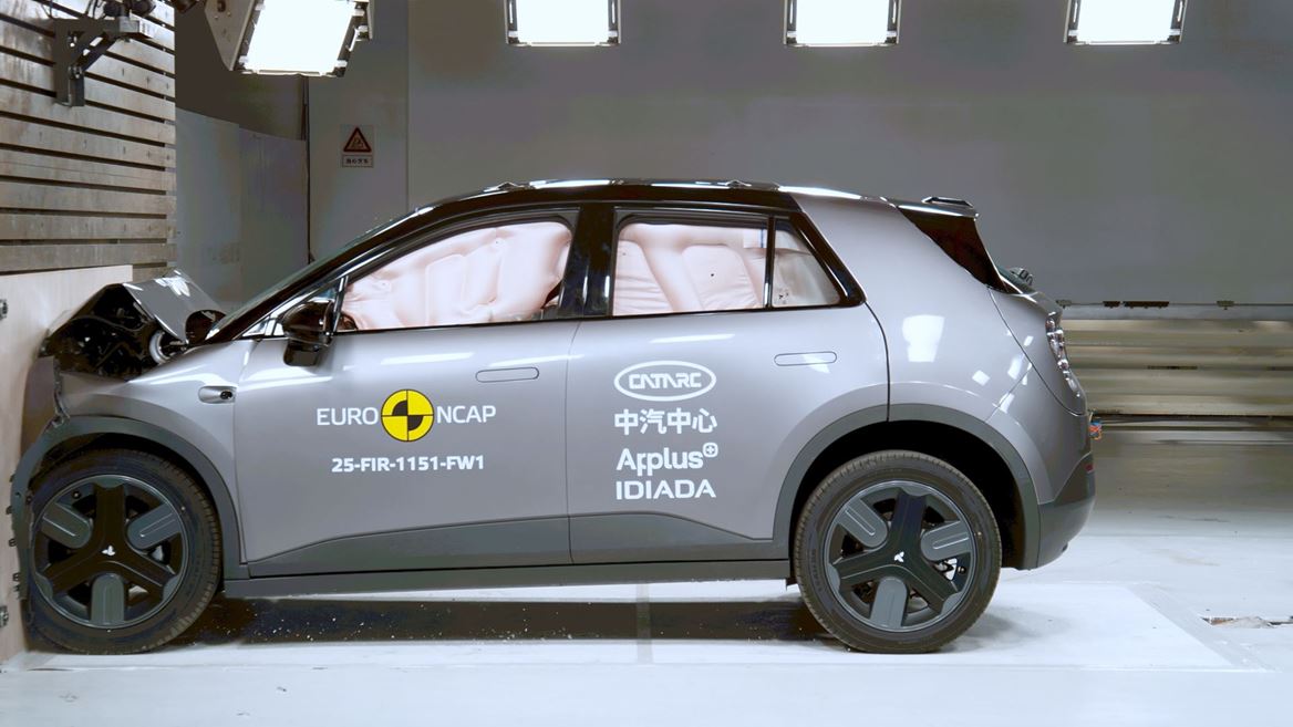 firefly Full Width Rigid Barrier test 2025